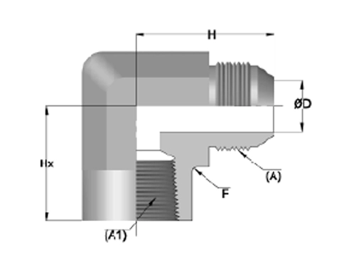 Female Elbow Drawing
