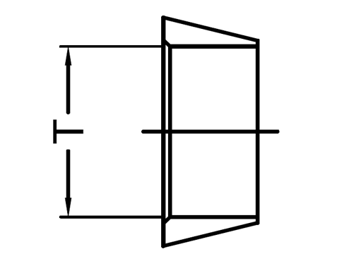 Front Ferrule Drawing